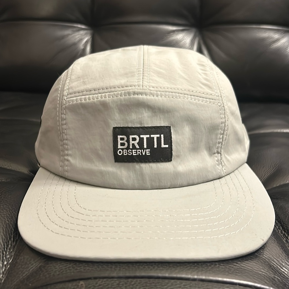 BRTTL 5-Panel Nylon Hat | Streetwear Brand | New Without Tags